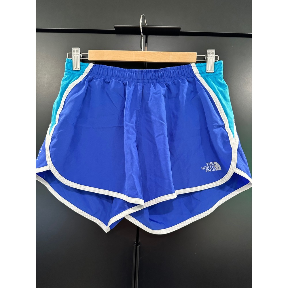 The North Face Womens‎ Better Than Naked Running Shorts Blue Teal Small